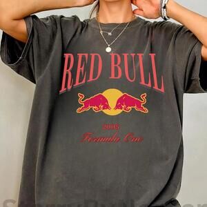 Red Bull Racing Retro F1 Shirt, Fan Gifts, Formula One, S Unisex